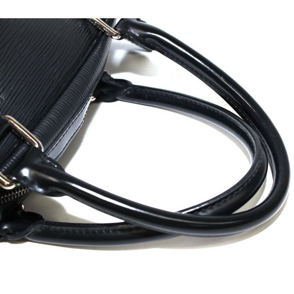 Louis Vuitton Montaigne PM Epi Leather Noir Black Handbag - Picture 3 of 7